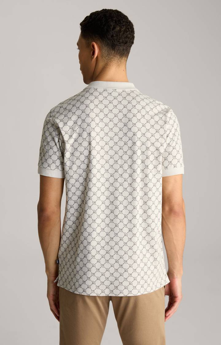 Joop Cornflower Poloshirt Paigam in Offwhite gemustert Osterangebot