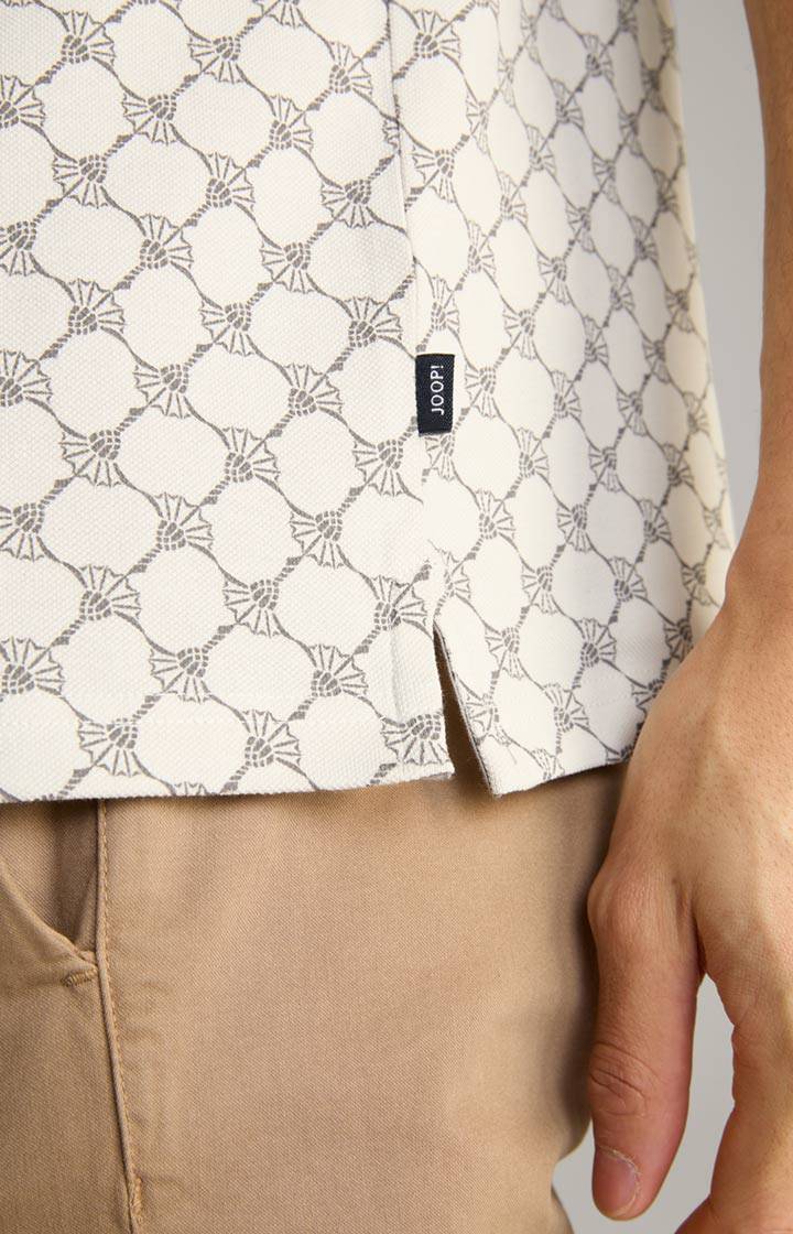 Joop Cornflower Poloshirt Paigam in Offwhite gemustert Osterangebot