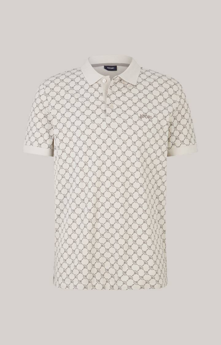 Joop Cornflower Poloshirt Paigam in Offwhite gemustert Osterangebot