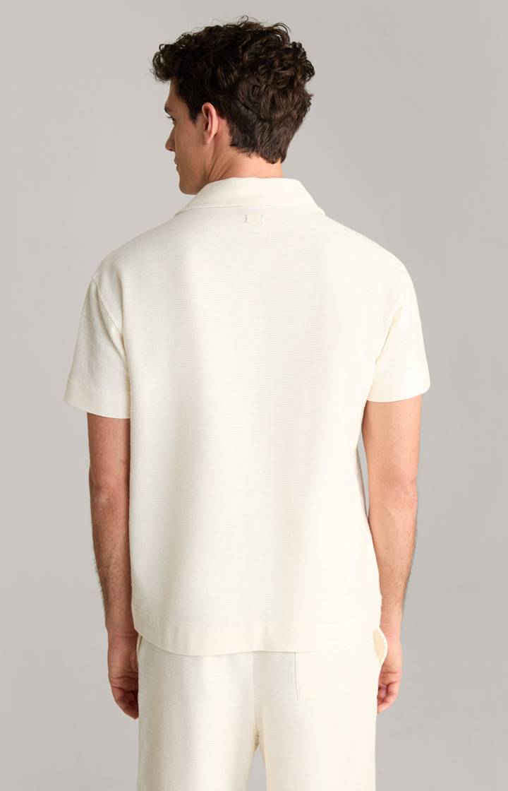 Joop Hemd Damian in Beige strukturiert Jubiläumsangebot