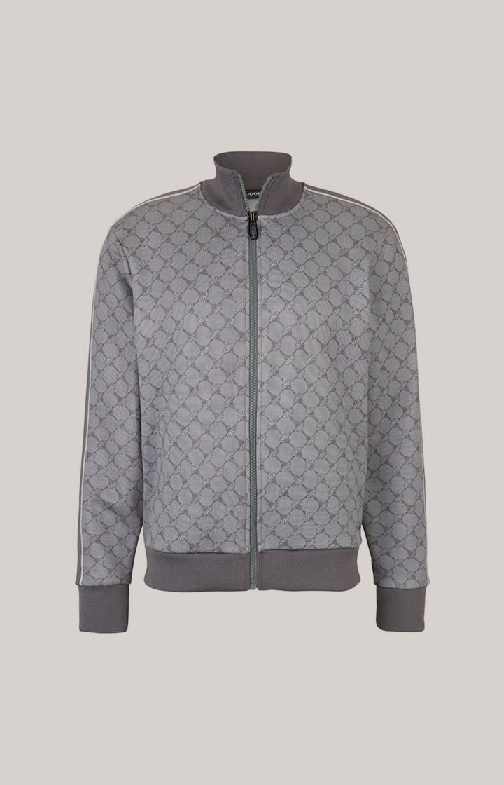 Joop Cornflower-Sweatjacke Tayfun in Grau gemustert Kostenloser Versand international
