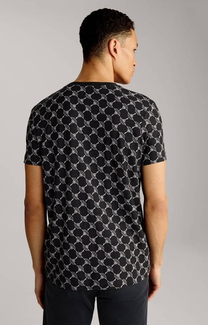 Joop Cornflower-T-Shirt Tyron in Schwarz gemustert Speichern exportieren