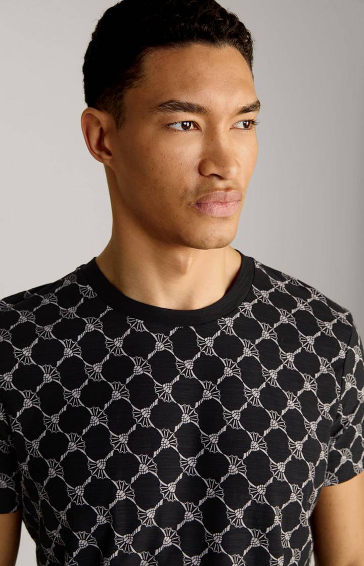 Joop Cornflower-T-Shirt Tyron in Schwarz gemustert Speichern exportieren