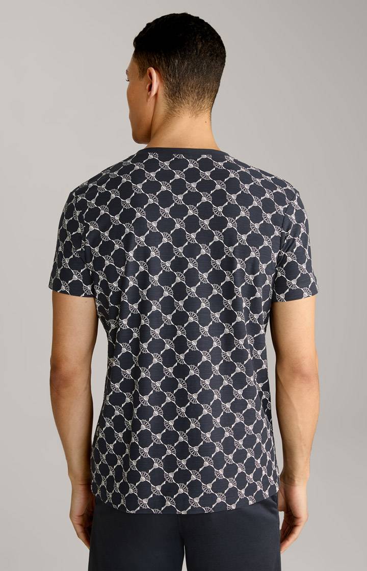 Joop Cornflower-T-Shirt Tyron in Navy gemustert zollfrei