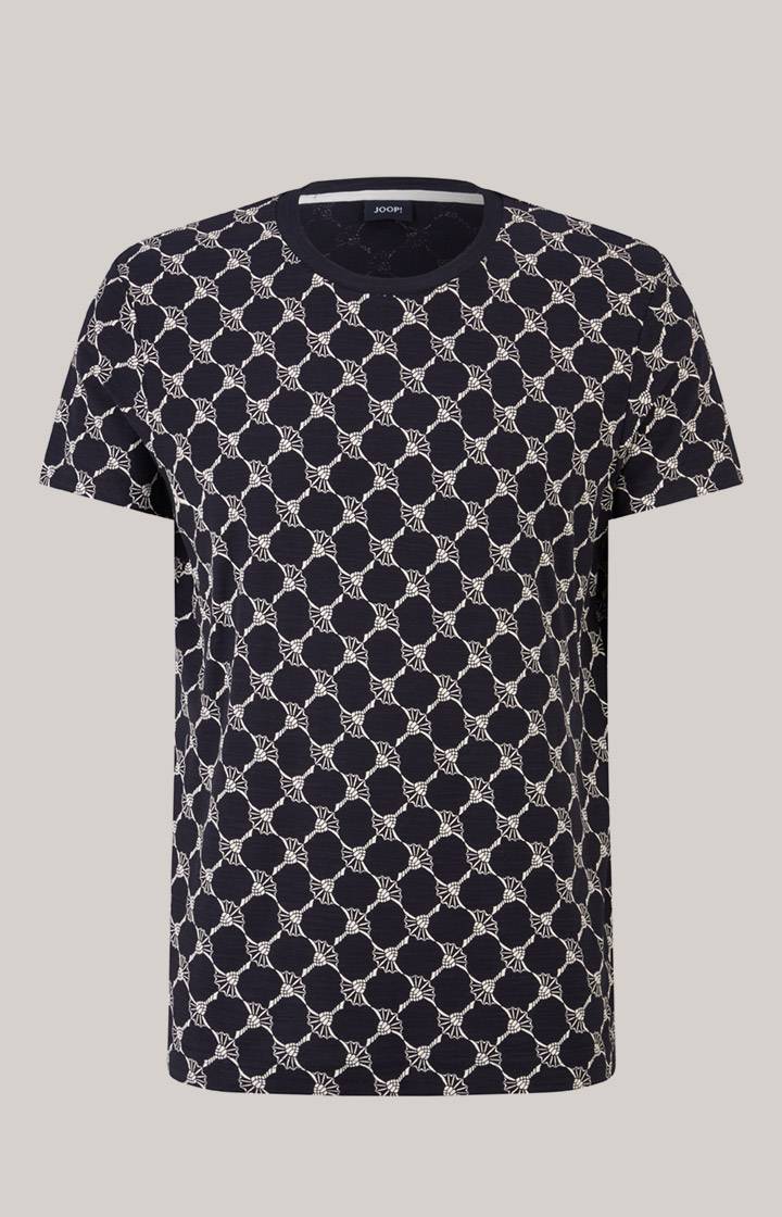 Joop Cornflower-T-Shirt Tyron in Navy gemustert zollfrei