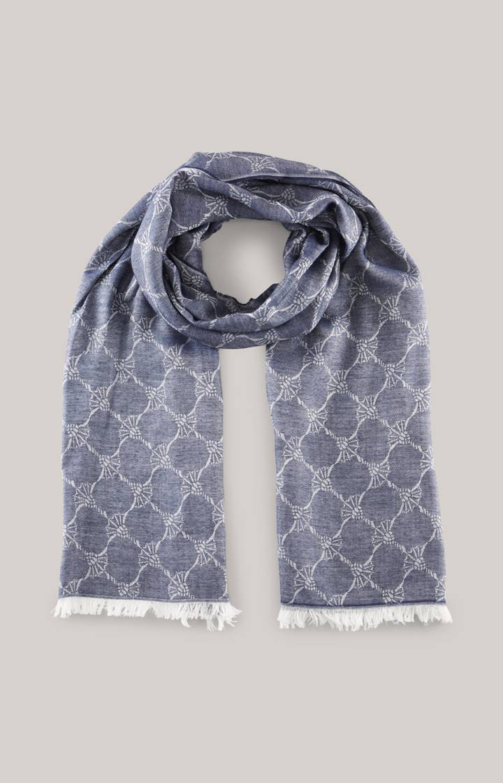 Joop Cornflower Schal Ferdis in Navy/Silbergrau Online