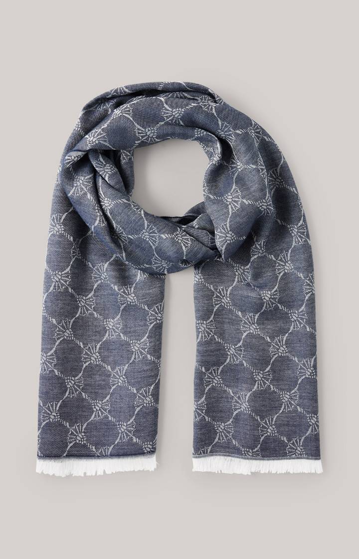 Joop Cornflower Schal Ferdis in Navy/Silbergrau Online