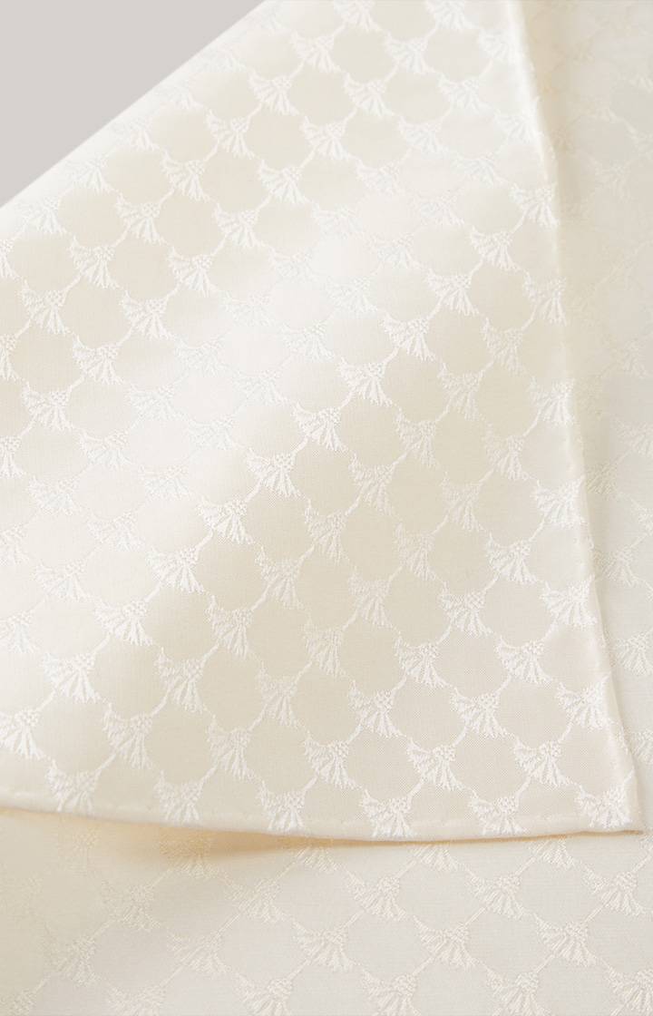 Joop Cornflower Seiden-Einstecktuch in Creme gemustert Großer Ausverkauf