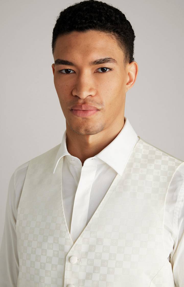 Joop Cornflower-Weste Weazer in Creme gemustert Online Shopping