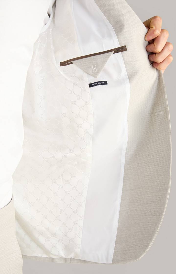 Joop Wedding-Baukasten-Sakko Damon in Beige strukturiert Preisnachlass