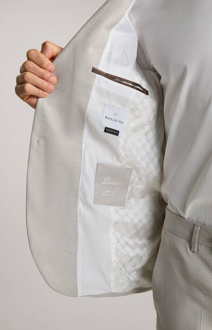 Joop Wedding-Baukasten-Sakko Damon in Beige strukturiert Preisnachlass