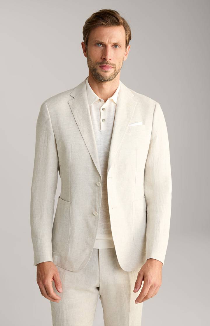 Joop Leinen-Sakko Hoverest in Beige meliert VIP-Rabatte