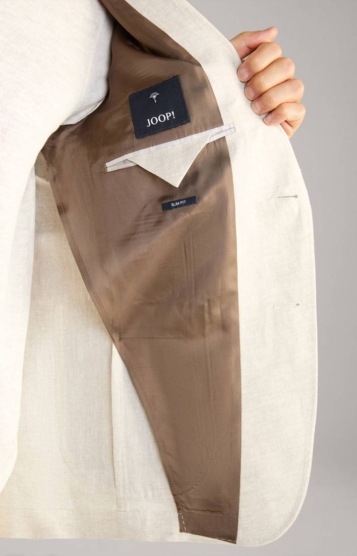 Joop Leinen-Sakko Hoverest in Beige meliert VIP-Rabatte