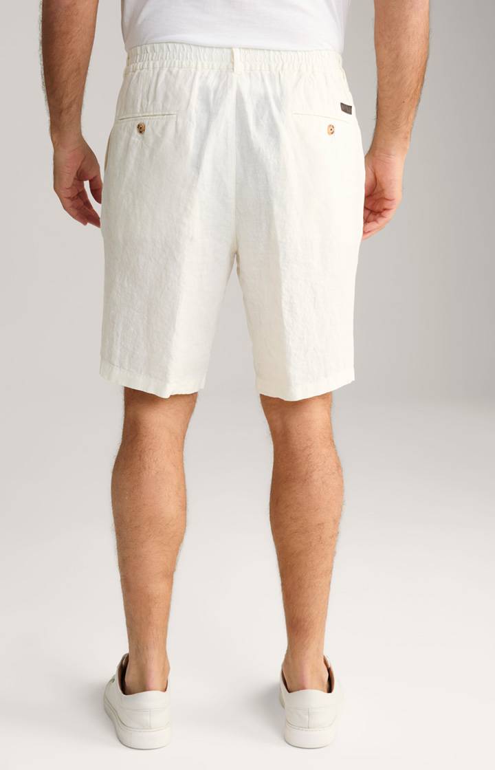 Joop Leinen-Shorts Dinghy in Offwhite meliert Super Sparpreis