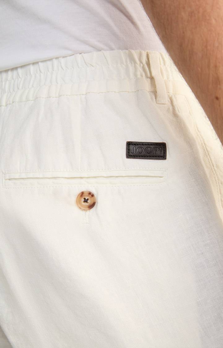 Joop Leinen-Shorts Dinghy in Offwhite meliert Super Sparpreis