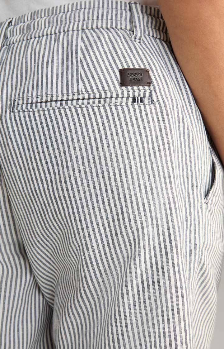 Joop Leinenmix-Shorts Ruby in Navy gestreift Kostenlose Rückgabe