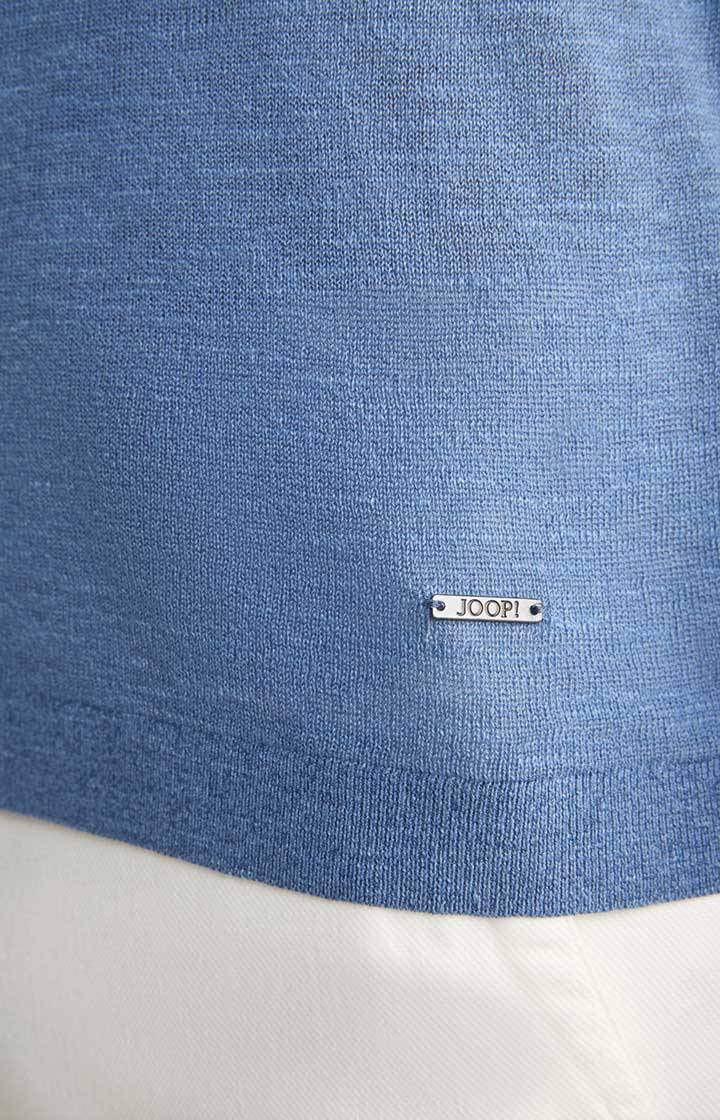 Joop Leinenmix-T-Shirt Maroso in Blau Letzte 3 Tage