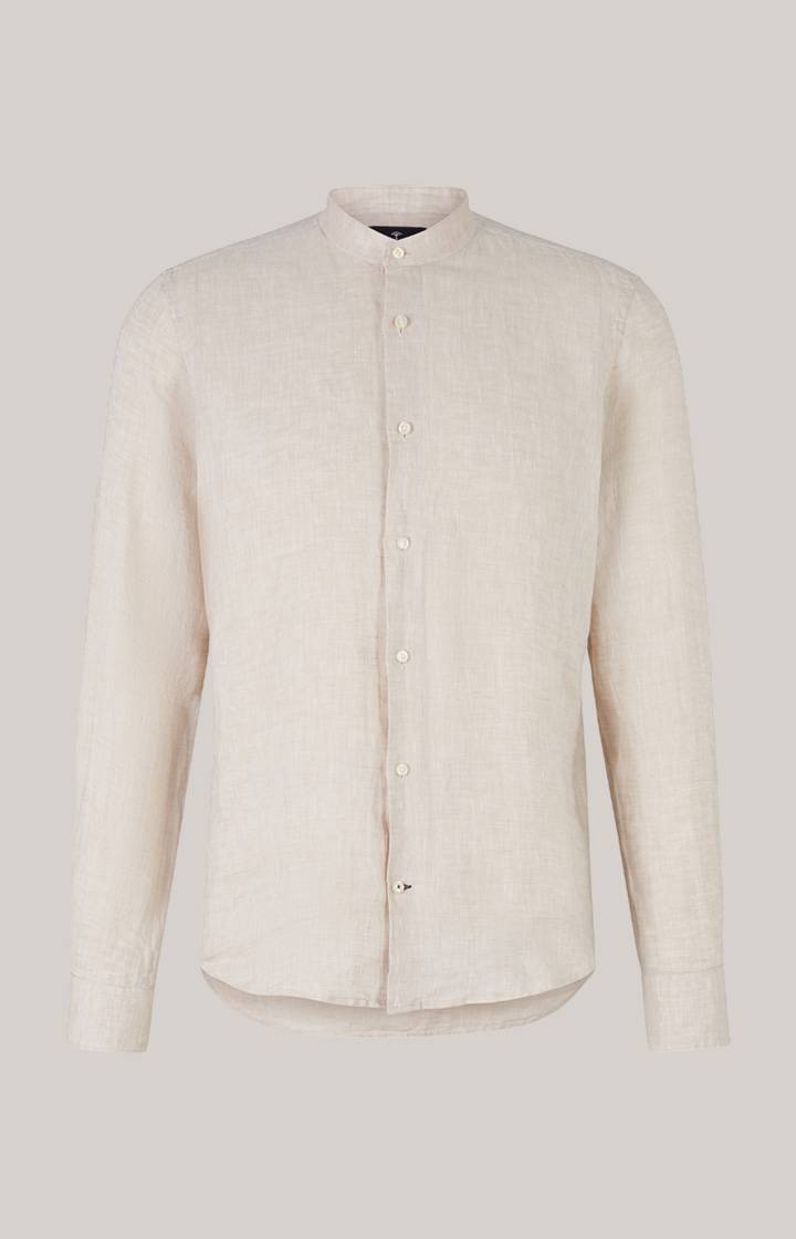 Joop Leinen-Hemd Pebo in Beige Neueste Stile