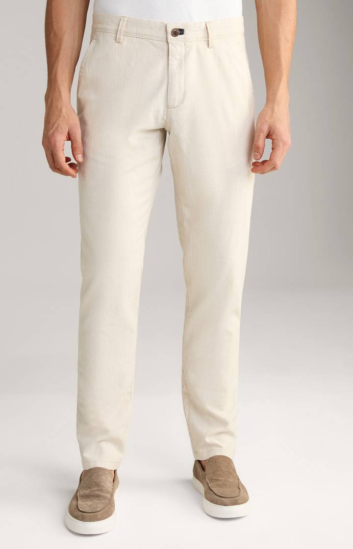 Joop Leinenmix-Chino Matthew in Beige Discount Store für neue Produkte