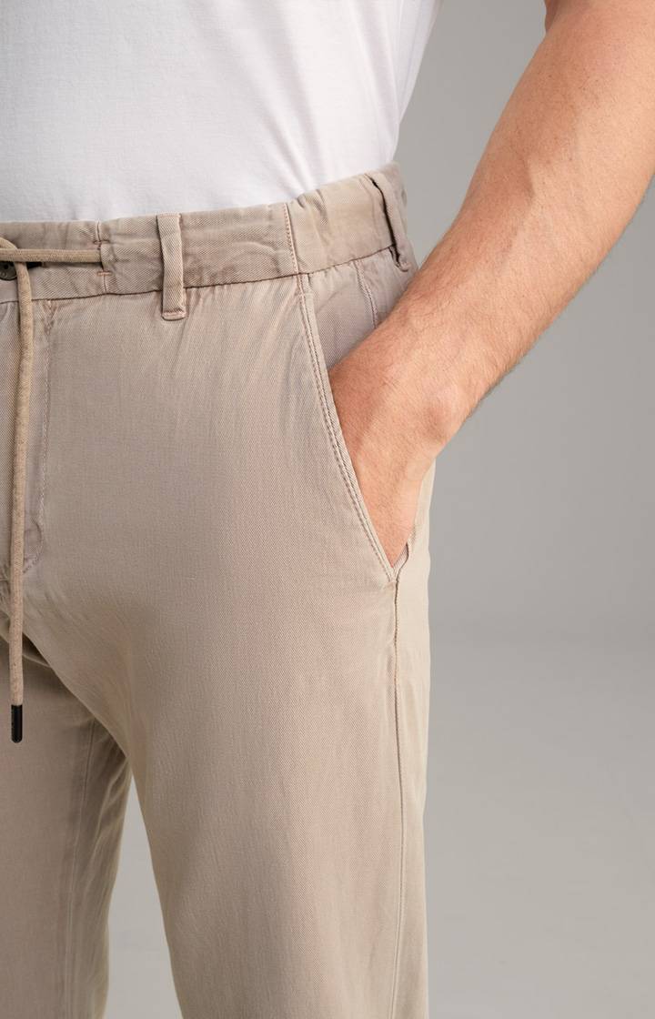 Joop Leinen-Mix Chino Maxton in Beige Super Rabatt