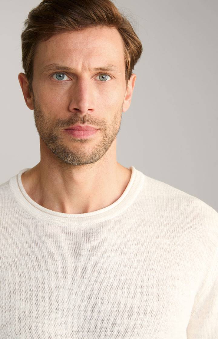 Joop Leinenmix-Pullover Mendor in Nature Clearance-Verkauf