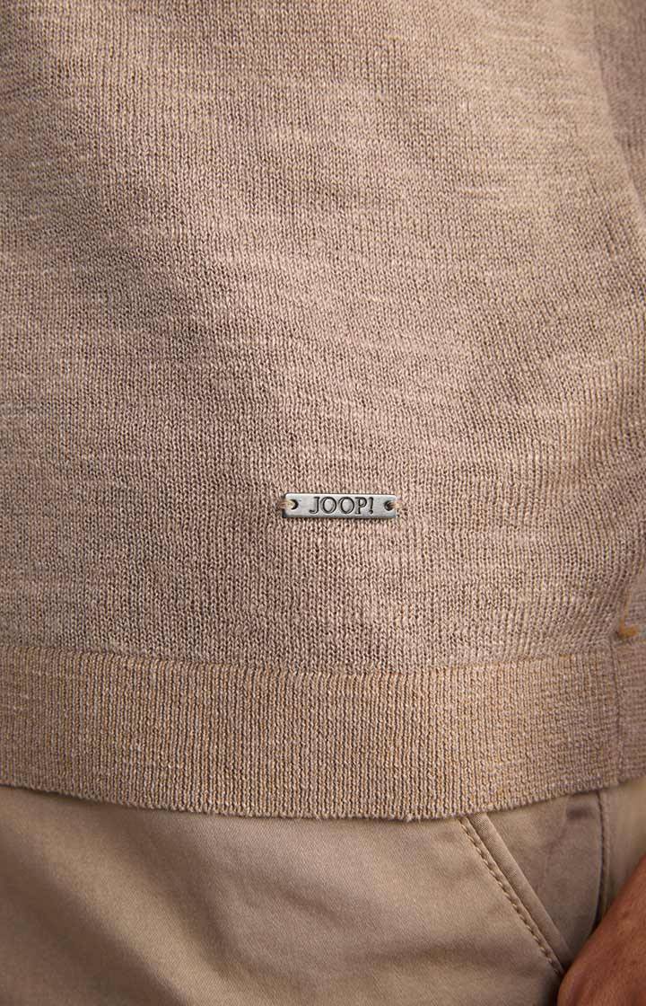 Joop Leinenmix-T-Shirt Maroso in Braun Speichern exportieren