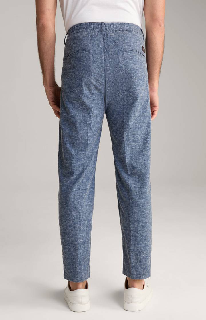 Joop Leinenmix-Chino Lead in Blau meliert zollfrei
