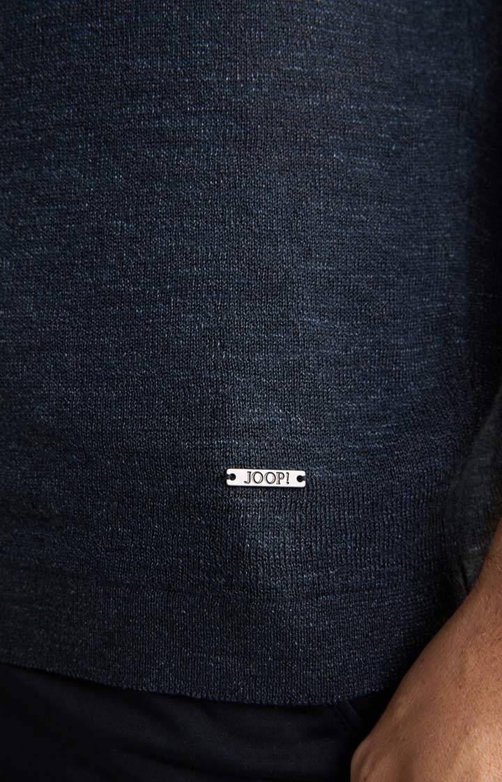Joop Leinenmix-T-Shirt Maroso in Dunkelblau 50% Rabatt für begrenzte Zeit