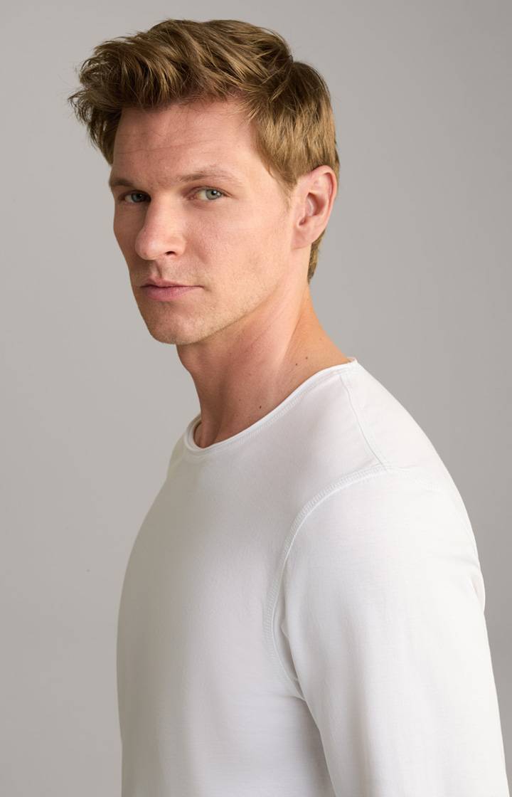 Joop Longsleeve Celio in Weiß Flash Sale