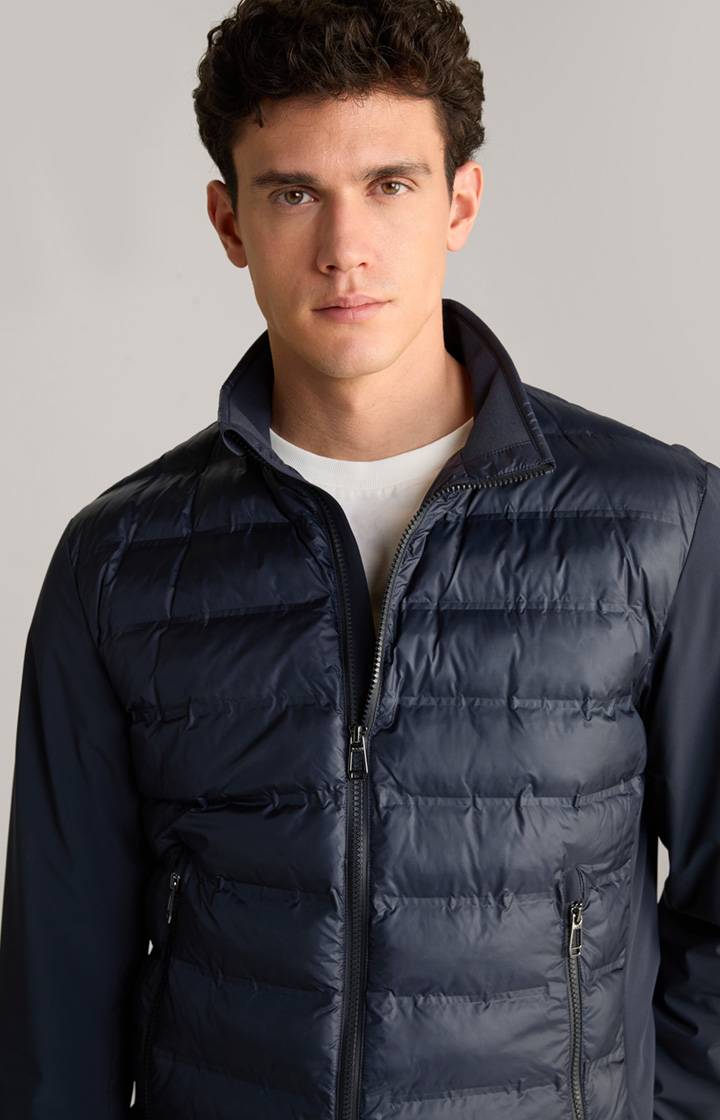 Joop Steppjacke Boros in Navy Räumungsverkauf