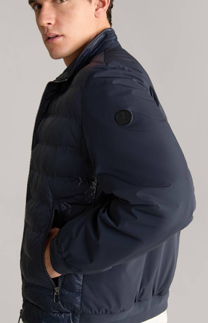 Joop Steppjacke Boros in Navy Räumungsverkauf