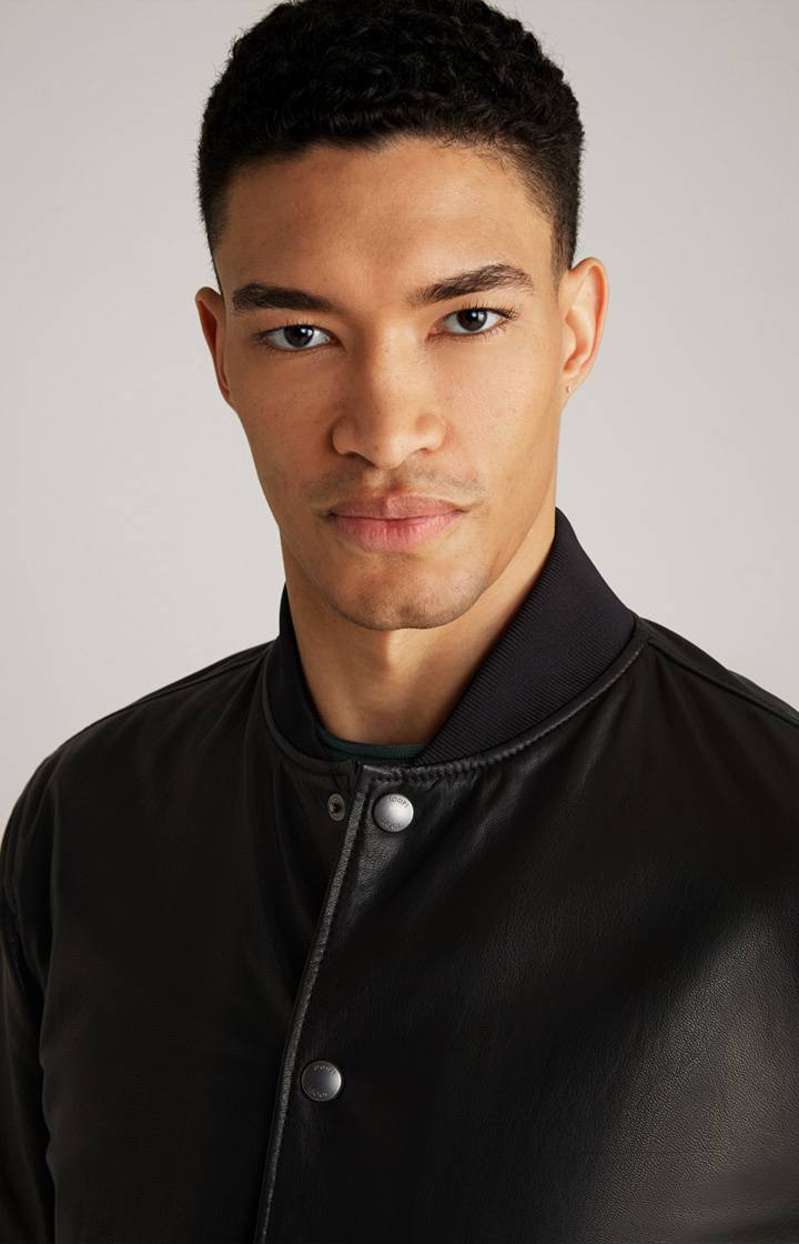 Joop Lederjacke Cuk in Schwarz Bis zu 65% Rabatt