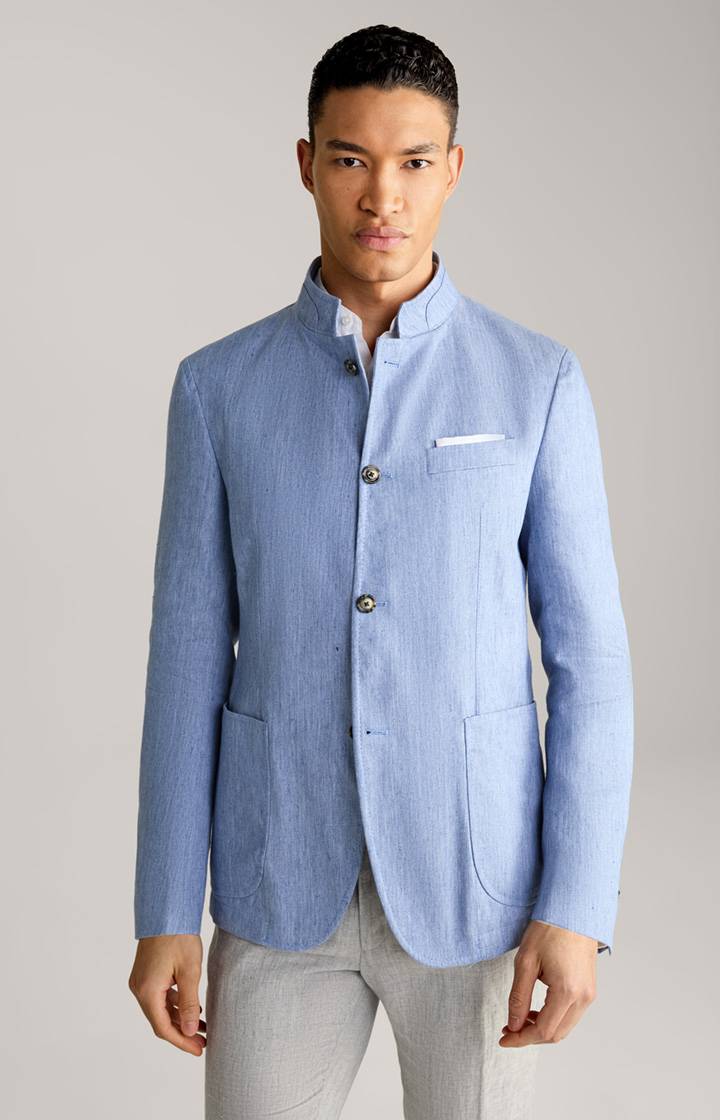 Joop Leinenmix-Sakko Hiro in Hellblau meliert Flash Sale