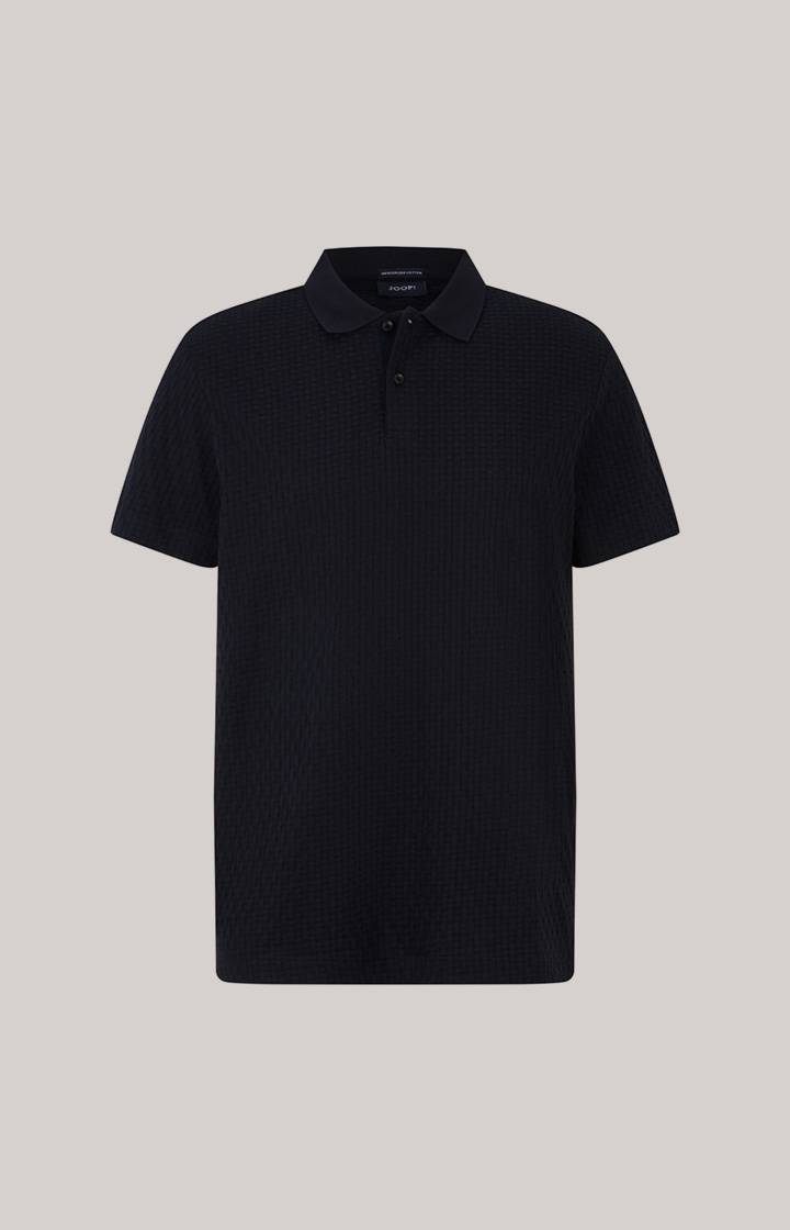 Joop Poloshirt Boris in Navy strukturiert Black Friday