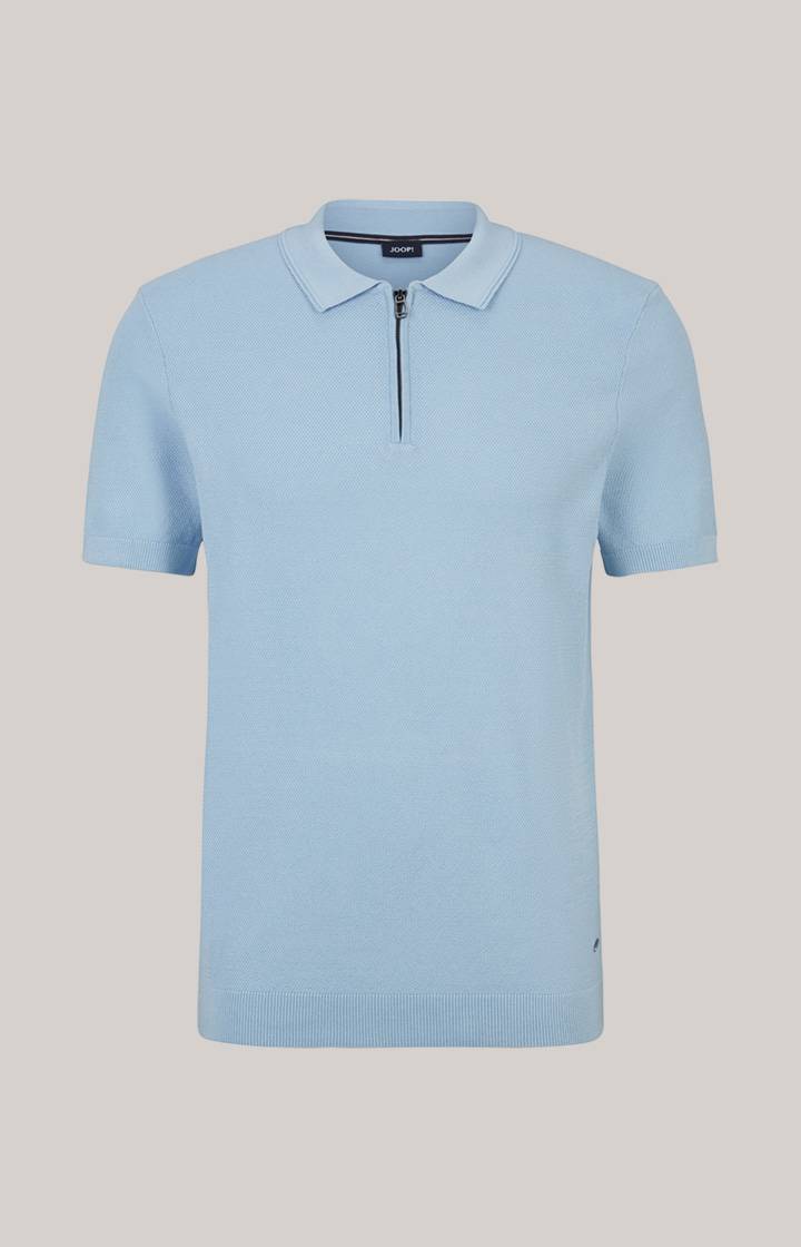 Joop Baumwoll-Poloshirt Vancro in Hellblau Lagerräumung