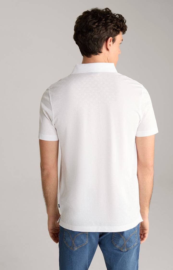 Joop Poloshirt Pacey in Weiß strukturiert Heißer Verkauf