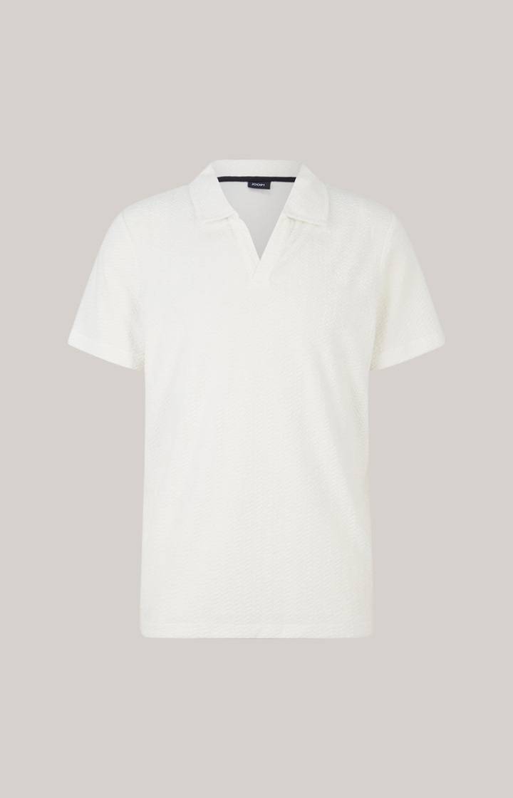 Joop Frottee-Polohemd Piero in Creme strukturiert Top Angebot