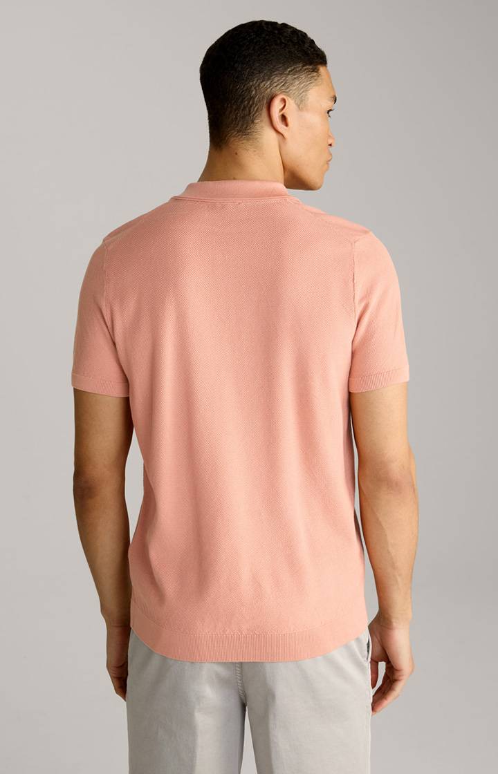 Joop Baumwoll-Poloshirt Vancro in Apricot Zeitlich begrenztes Angebot