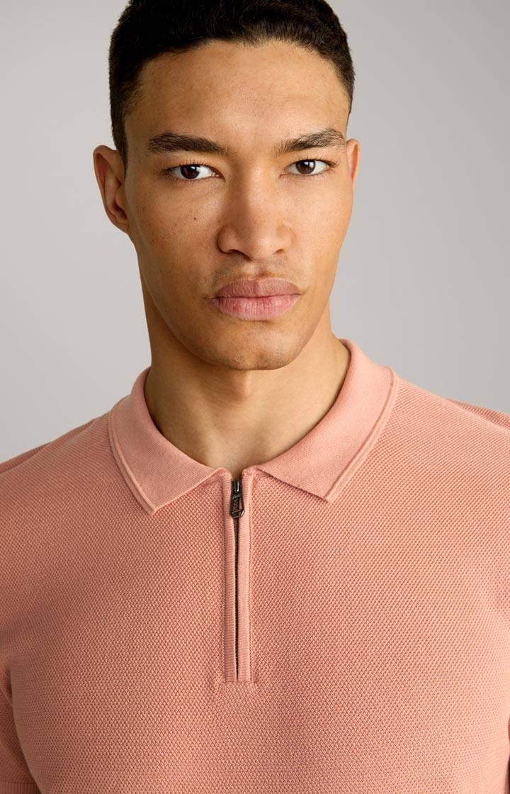 Joop Baumwoll-Poloshirt Vancro in Apricot Zeitlich begrenztes Angebot