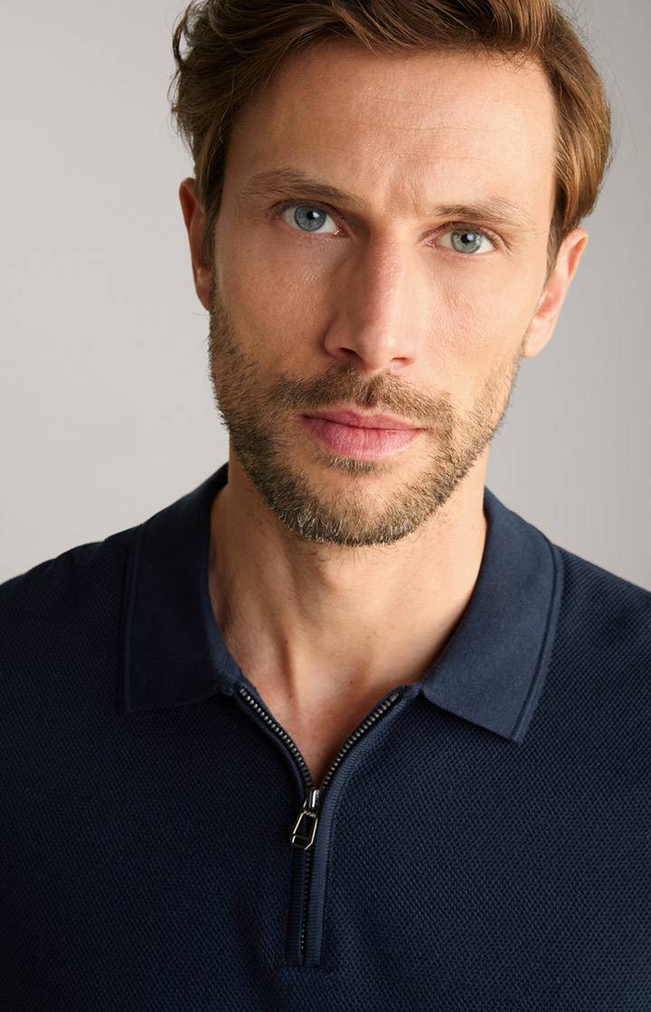 Joop Baumwoll-Poloshirt Vancro in Navy Sonderangebote