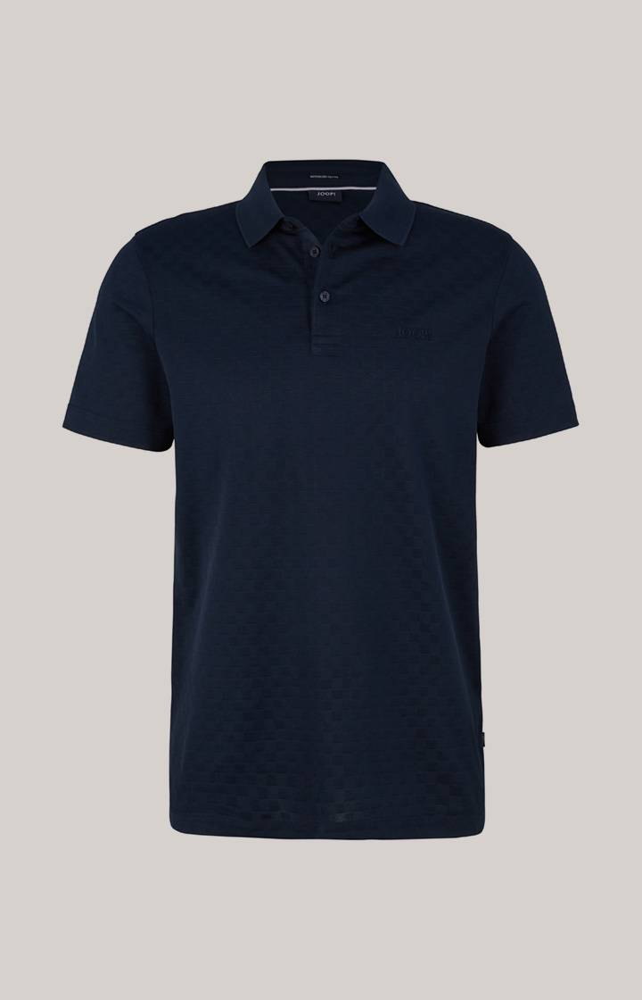 Joop Poloshirt Pacey in Navy strukturiert Riesige Ersparnisse