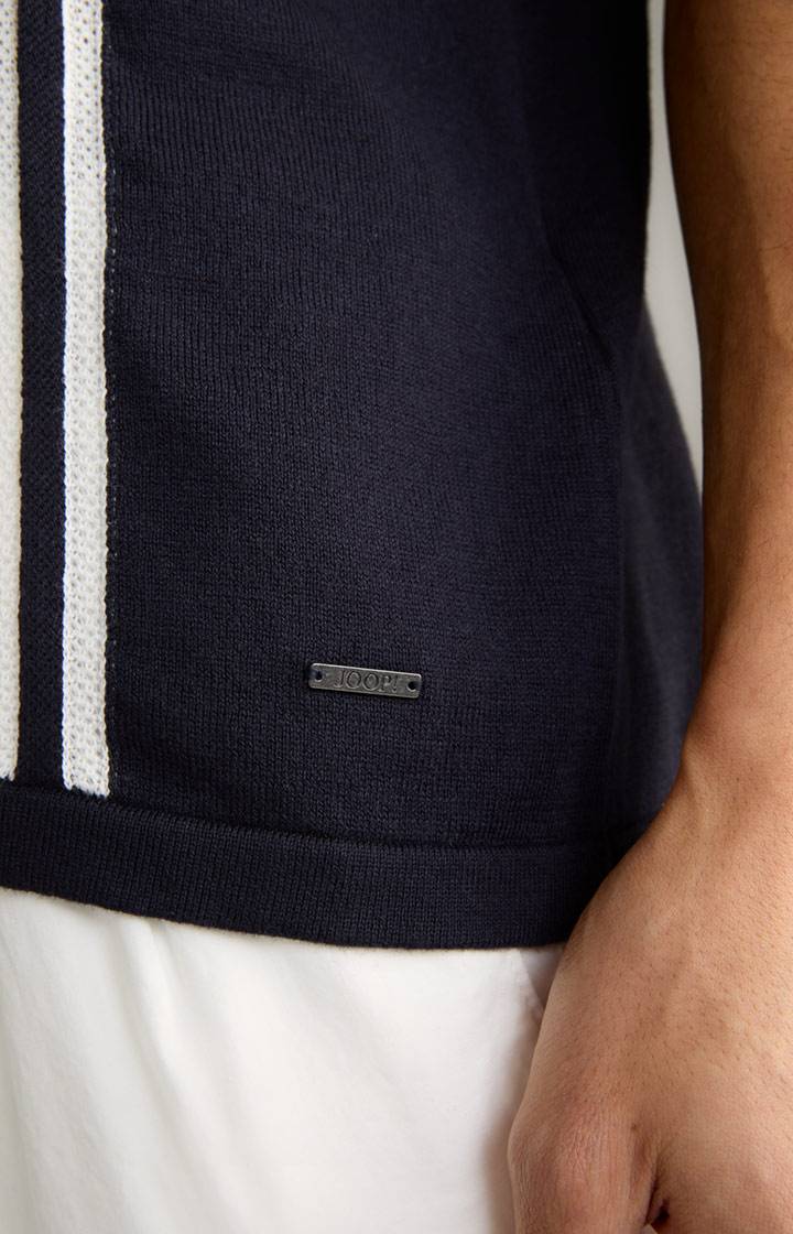 Joop Strick-Hemd Klaas in Navy Super Sparpreis