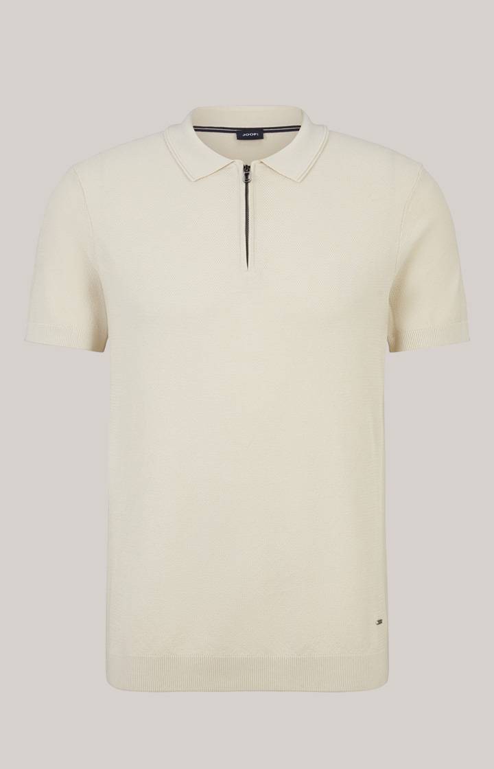Joop Baumwoll-Poloshirt Vancro in Natural Wochenangebot
