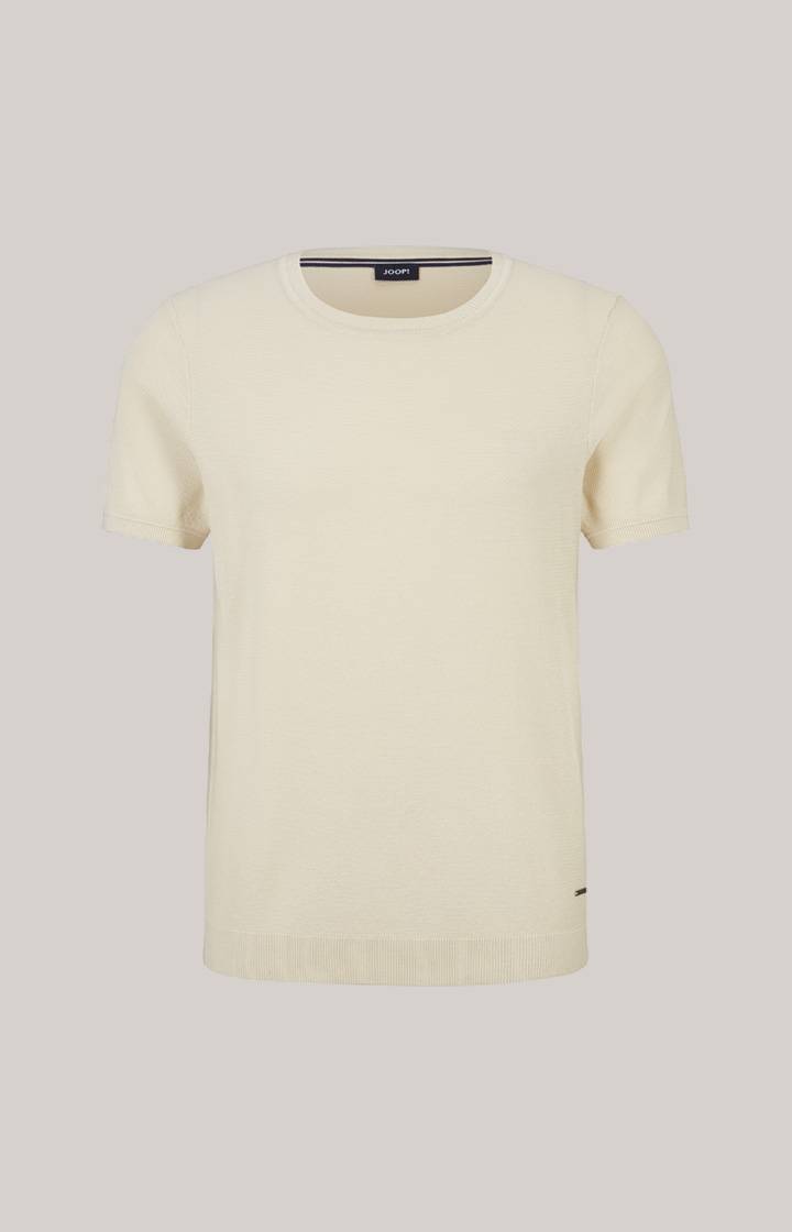 Joop Strick-Shirt Valdrio in Natural Zeitbegrenzte Promotion
