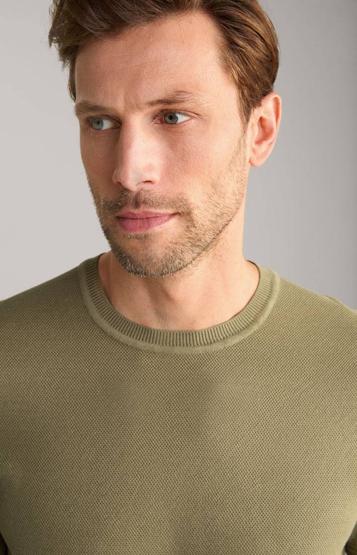 Joop Strick-Shirt Valdrio in Oliv Bis zu 60% Rabatt