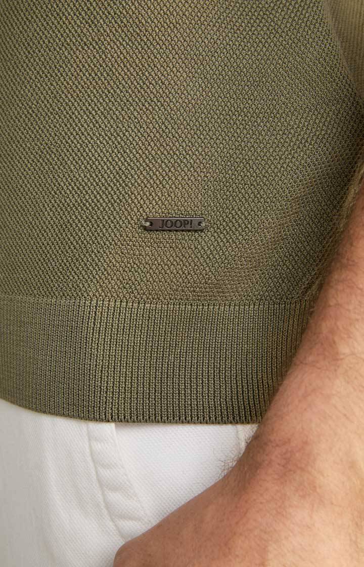 Joop Strick-Shirt Valdrio in Oliv Bis zu 60% Rabatt