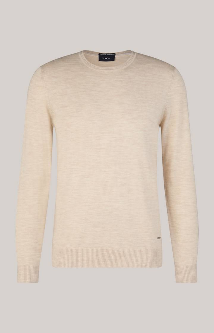 Joop Merinowoll-Pullover Denny in Hellbeige Bis zu 55% Rabatt