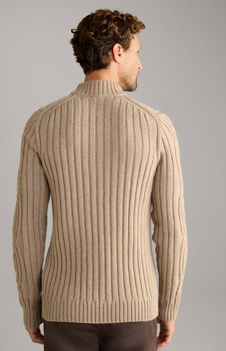 Joop Cashmere-Mix-Pullover Brianor in Hellbraun Discount Store für neue Produkte