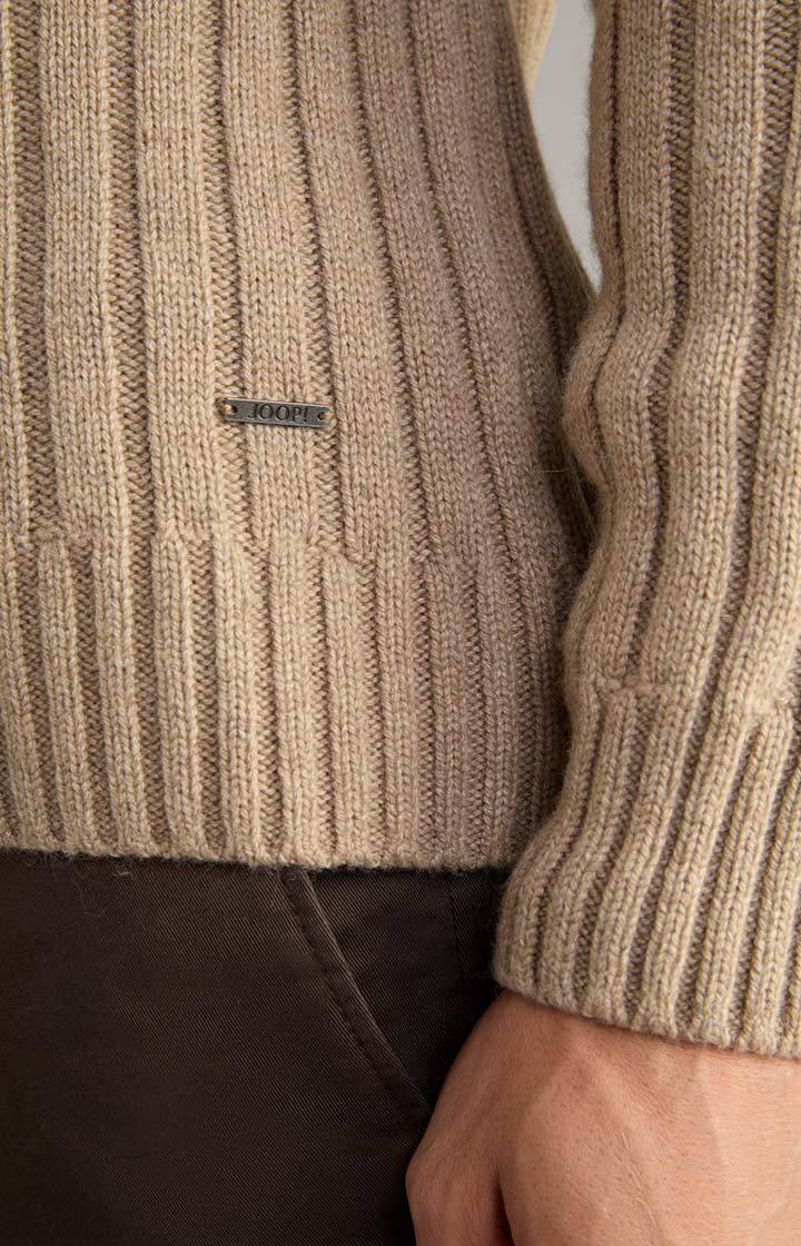 Joop Cashmere-Mix-Pullover Brianor in Hellbraun Discount Store für neue Produkte