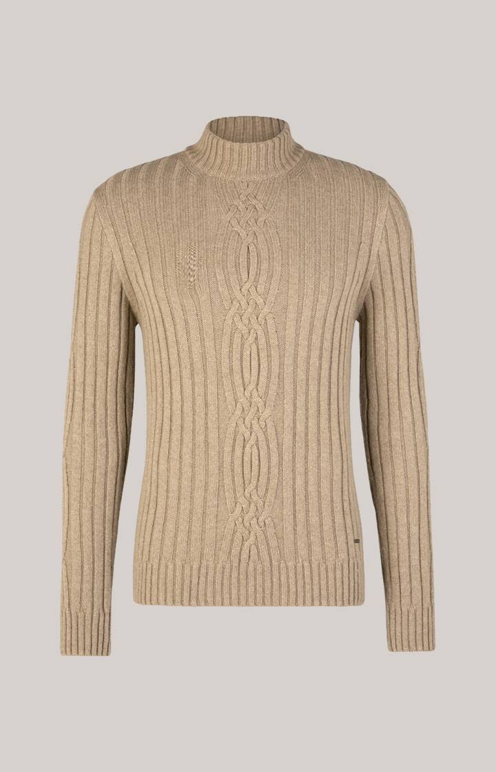 Joop Cashmere-Mix-Pullover Brianor in Hellbraun Discount Store für neue Produkte